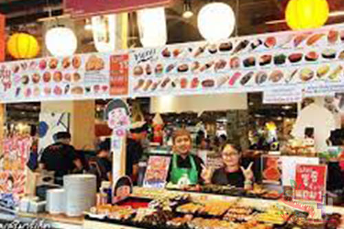 01.01รีวิวร้านอาหาร 11 - Tum Sushi Seri 市场