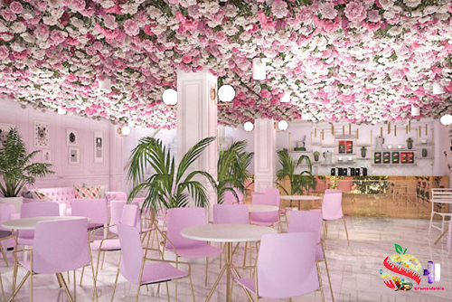 27.My Castle Cafe2 - My Castle Café  以甜美的花卉装饰，美得惊人的咖啡厅“我的城堡咖啡厅”